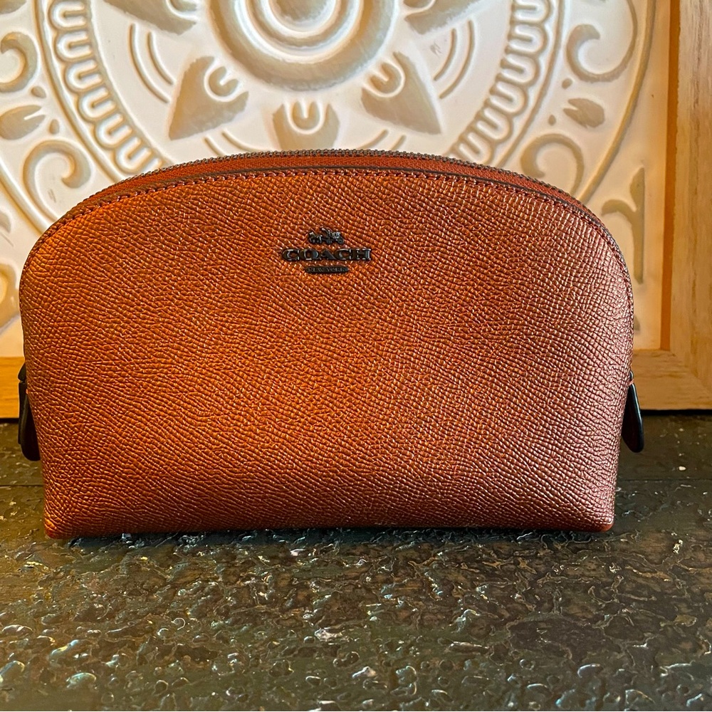 Coach Bronze Zipper bag